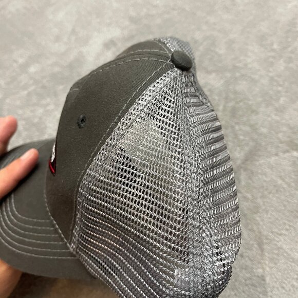 Eric Church Record Club Snapback Trucker Hat Gray One Size Mesh Back - Picture 3 of 5